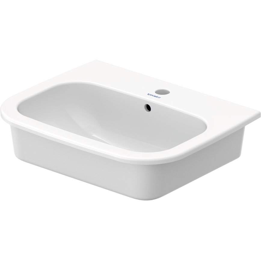 Duravit 337540000 - Iebūvējama izlietne D-CODE 54,5x43,5 cm keramika/spīdīgi balta