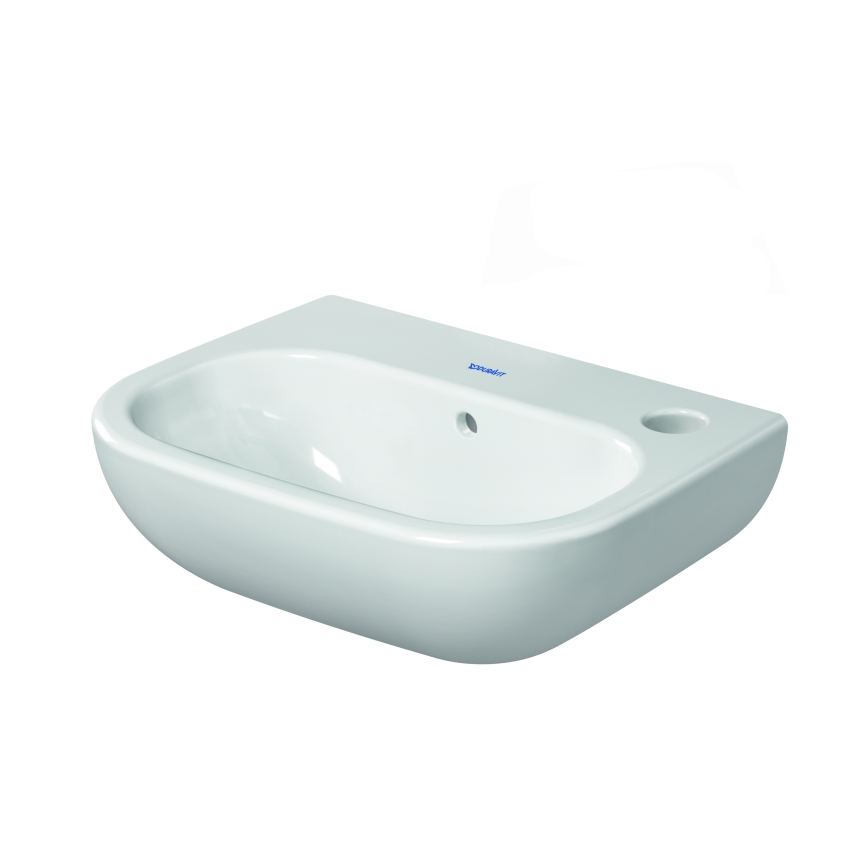 Duravit 7053600082 - sienas uzstādāma izlietne D-CODE 36x27 cm, spīdīgi balta keramika