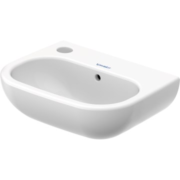 Duravit 7053600092 - Sienas piestiprināma izlietne D-CODE 36x27 cm keramika/glancēta balta