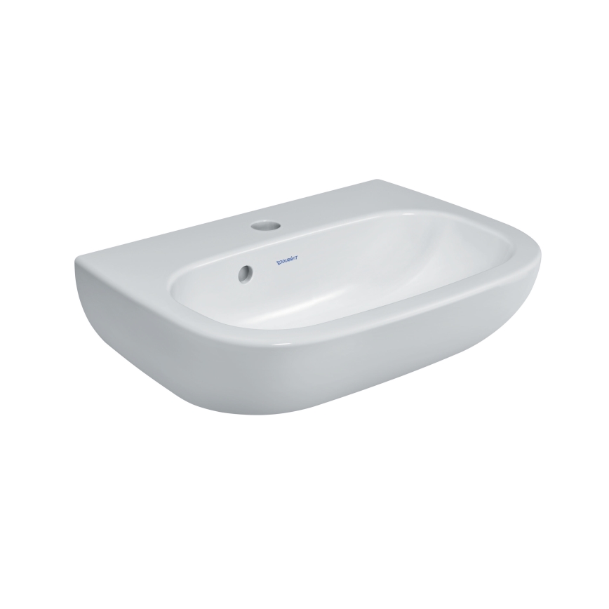 Duravit 7054500002 - Sienas piestiprināma izlietne D-CODE 45x34 cm keramika/spīdīga balta