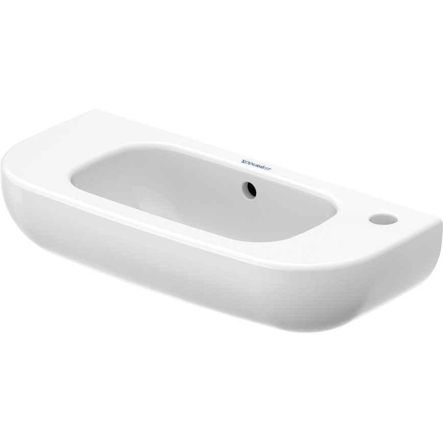 Duravit 7065000082 - Pakarināmā izlietne D-CODE 50x22 cm keramika/spīdīgi balta