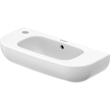 Duravit 7065000092 - Sienas stiprināma izlietne D-CODE 50x22 cm, keramika/spīdīgi balta