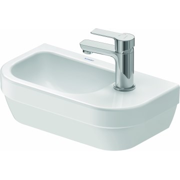 Duravit 7494000412 - D-CODE 40x22 cm pakarināmā izlietne, keramika/spīdīgi balta