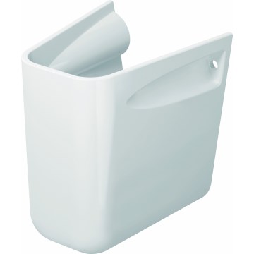 Duravit 8571800002 - Sifona pārsegs D-CODE 30x26,8 cm keramika/glancēta balta