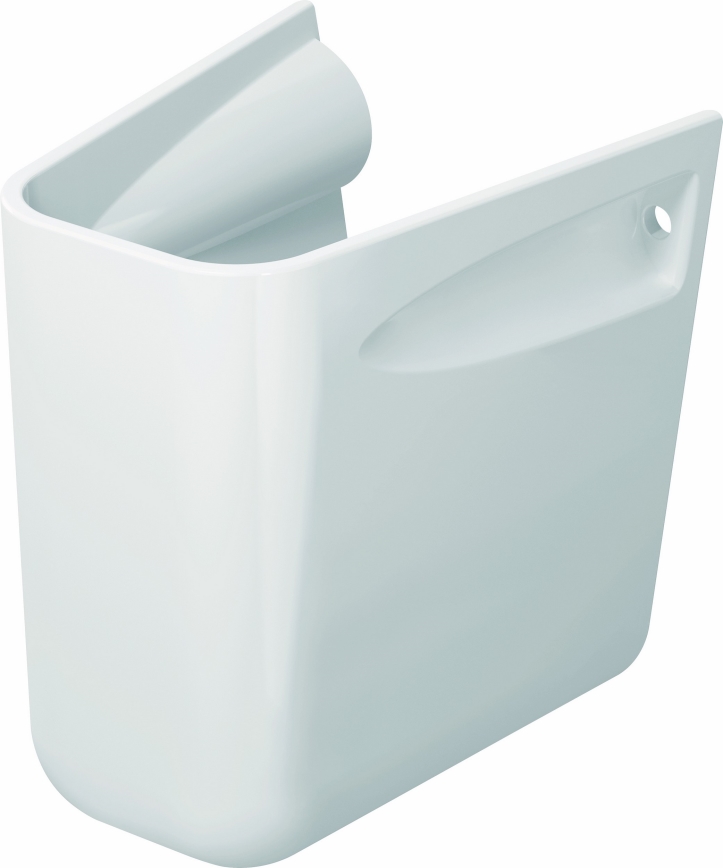 Duravit 8571800002 - Sifona pārsegs D-CODE 30x26,8 cm keramika/glancēta balta