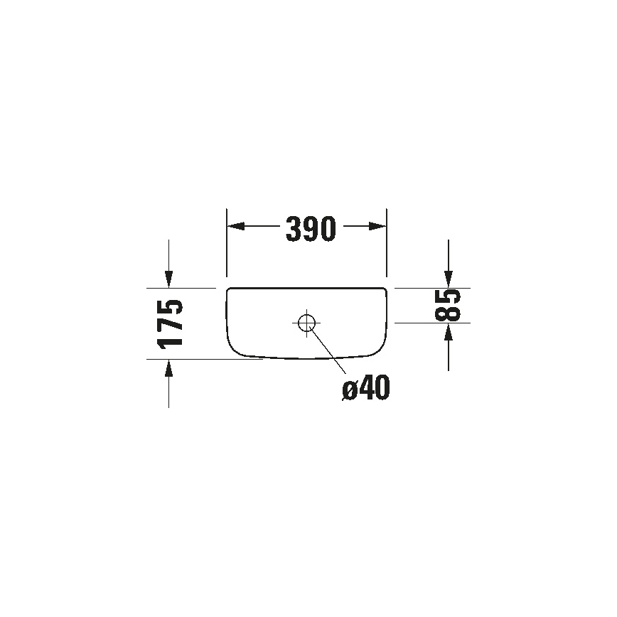 Duravit 927000004 - WC skalošanas cisterna D-CODE 6/3l keramika/balta