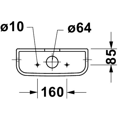 Duravit 9530000852 - Tualetes skalošanas cisterna D-CODE 4,5/3l keramika/balta