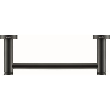 Duravit 99144600 - vannas rokturis D-CODE 28,4 cm matēts melns
