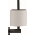 Duravit 99154600 - Tualetes papīra turētājs D-CODE matētā melnā krāsā