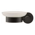 Duravit 99174600 - sienas ziepju trauks D-CODE, kreisais, matēts melns