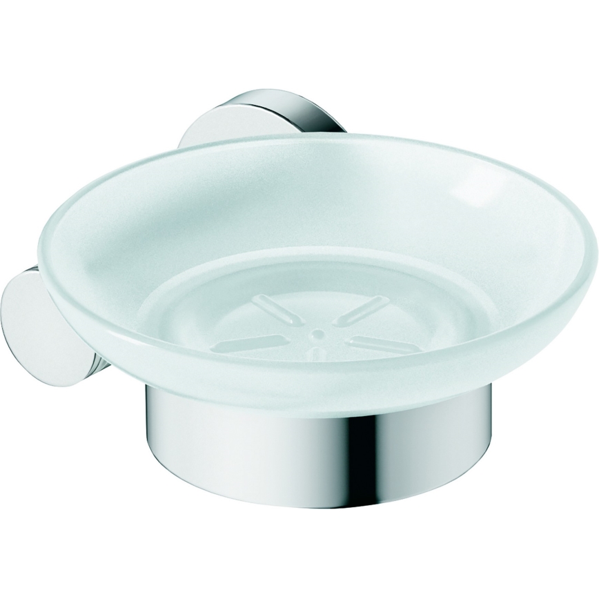 Duravit 99181000 - sienas ziepju trauks D-CODE, labais, spīdīgs hroms