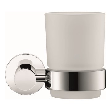 Duravit 99201000 - Sienas stiprināms zobu suku turētājs D-CODE, labais, spīdīgs hroms