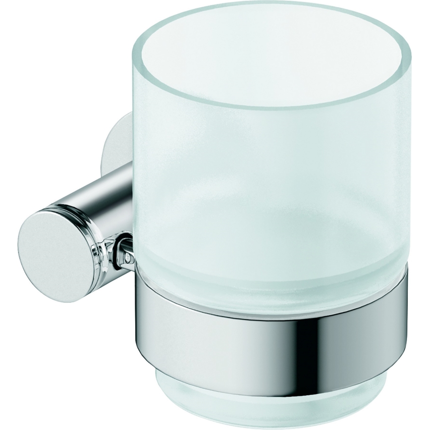 Duravit 99201000 - Sienas stiprināms zobu suku turētājs D-CODE, labais, spīdīgs hroms