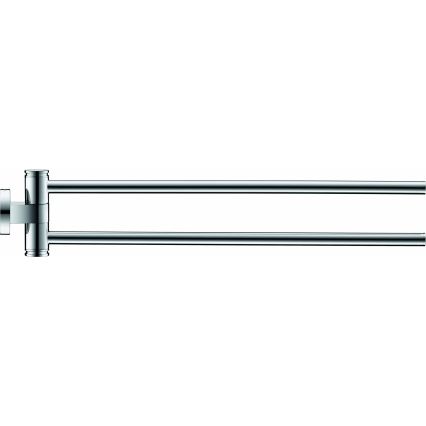 Duravit 99221000 - Sienas dvieļu pakaramais D-CODE 44,7 cm spīdīgs hroms
