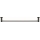 Duravit 99244600 - Sienas dvieļu turētājs D-CODE 64,5 cm, matēts melns