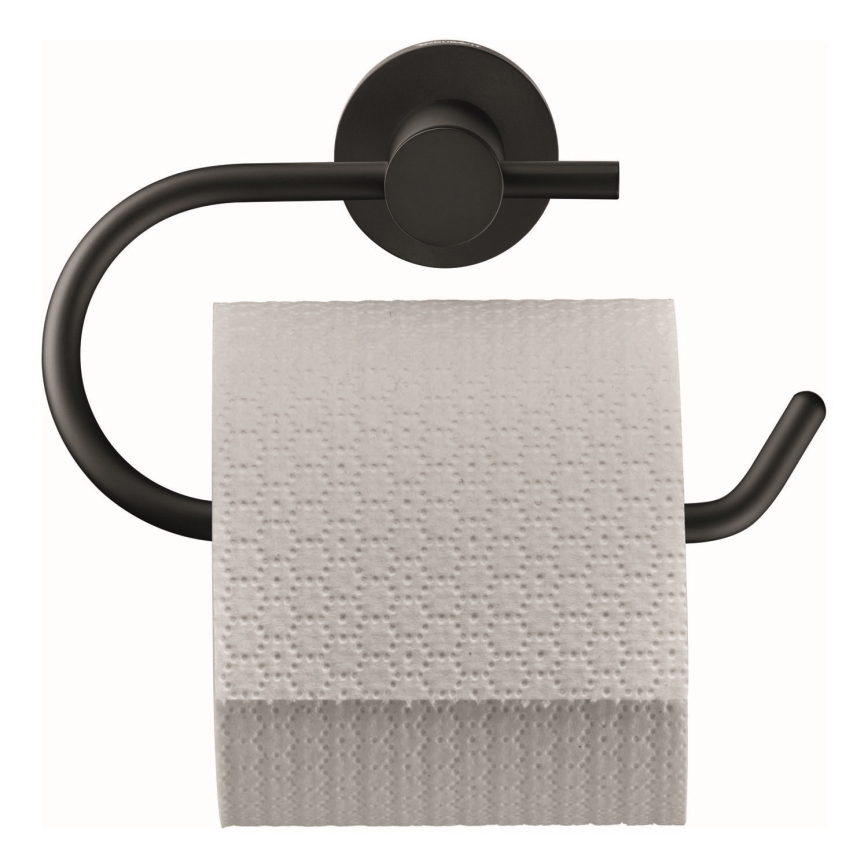 Duravit 99264600 - Tualetes papīra turētājs D-CODE, matēta melna