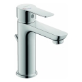 Duravit DC1023001010 - Izlietnes jaucējkrāns + klikšķa aizbāznis D-CODE spīdīgs hroms