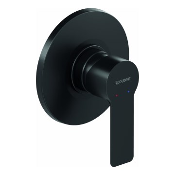 Duravit DC4210007046 - D-CODE dušas jaucējkrāns iebūvei, matēts melns