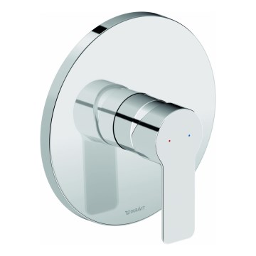Duravit DC4210010010 - dušas jaucējkrāns D-CODE iebūvei, spīdīgs hroms