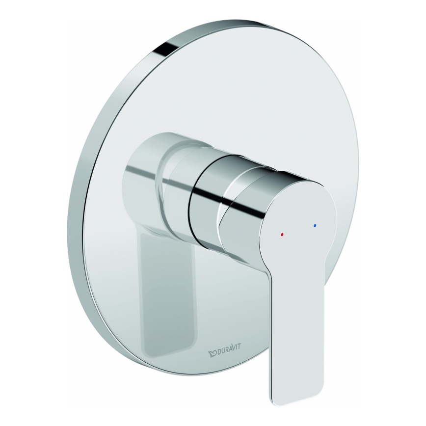 Duravit DC4210010010 - Dušas jaucējkrāns iebūvei D-CODE, spīdīgs hroms