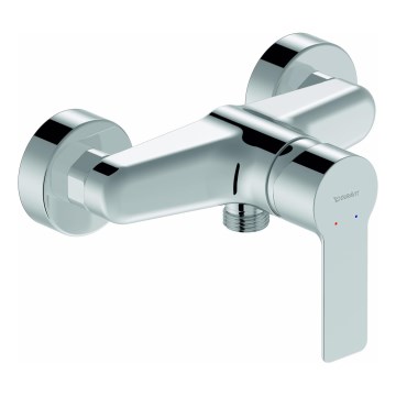 Duravit DC4230001010 - D-CODE sienas bidēta jaucējkrāns, pulēts hroms
