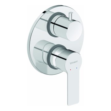 Duravit DC5210008010 - D-CODE dušas jaucējkrāns slēptai montāžai, spīdīgs hroms