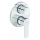 Duravit DC5210008010 - Dušas jaucējkrāns iebūvei D-CODE, spīdīgs hroms