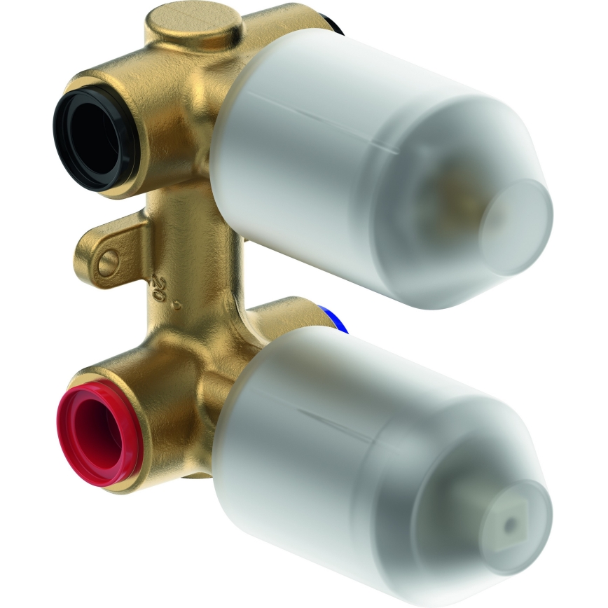 Duravit DC5210008010 - D-CODE dušas jaucējkrāns slēptai montāžai, spīdīgs hroms