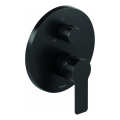 Duravit DC5210012046 - Vannas jaucējkrāns D-CODE slēptai montāžai, matēts melns
