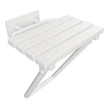 Dušas sēdeklis 44x46 cm, balts