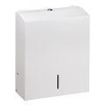 Dvieļu dozators 28x35 cm nerūsējošais tērauds/balts