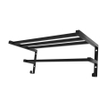 Dvieļu pakaramais vannas istabas radiatoram HF SHEFFIELD 52x25,6 cm melns