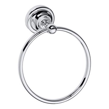 Dvieļu turētājs 16x19 cm sudraba