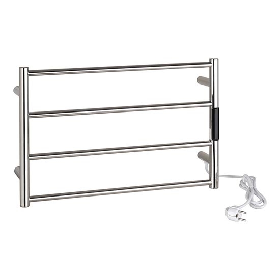 Dvieļu žāvētājs 56x37 cm nerūsējošā tērauda/sudraba