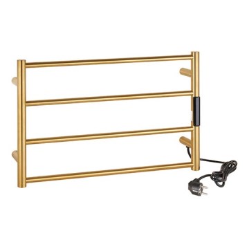 Dvieļu žāvētājs 56x37 cm nerūsējošais tērauds/zeltains