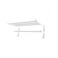 Dvieļu žāvētājs vannas istabas radiatoram HF SHEFFIELD 52x25,6 cm, balts