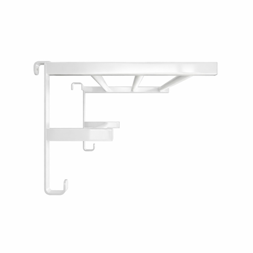 Dvieļu žāvētājs vannas istabas radiatoram HF SHEFFIELD 52x28,4 cm balts