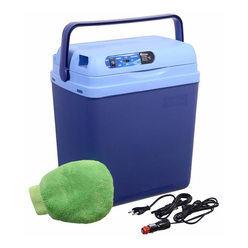Dzesēšanas kaste ar displeju 48W/230/12V 25 l zila
