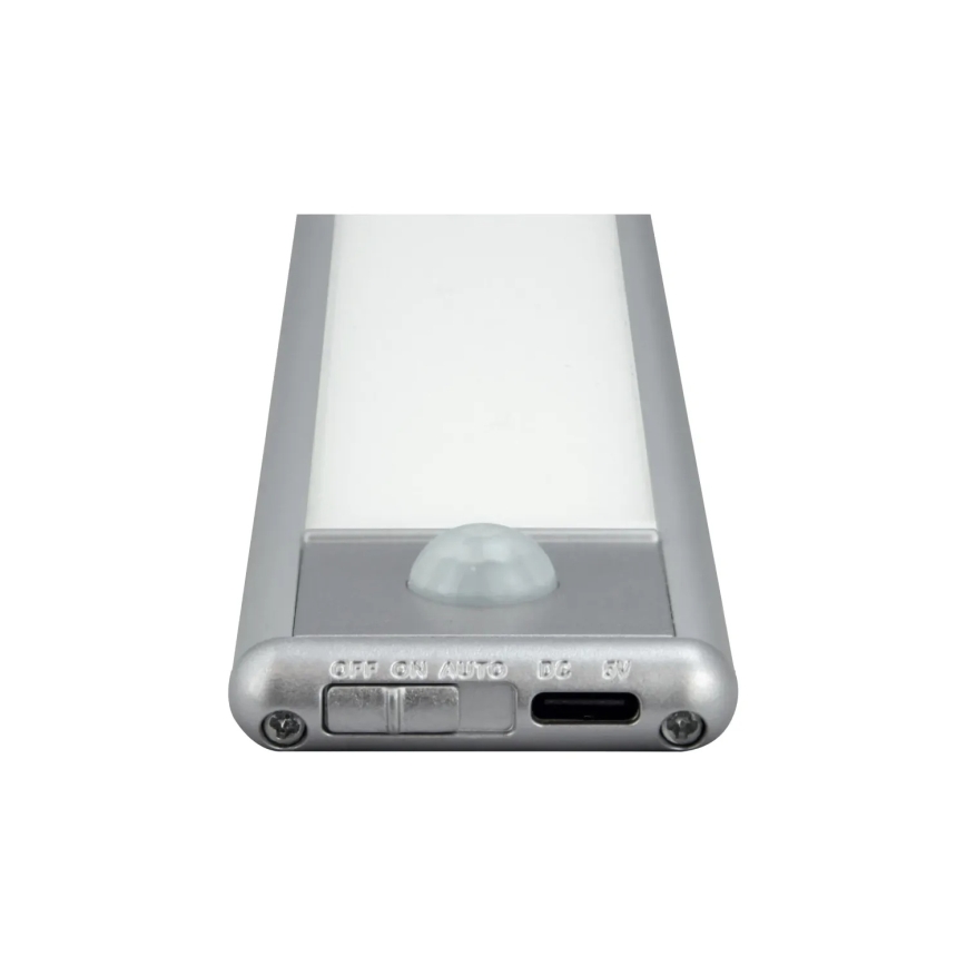 e2 elektro - LED zem skapja uzlādējamais gaismeklis ar sensoru CELL LED/2W/5V 1500 mAh 4000K 40,5 cm