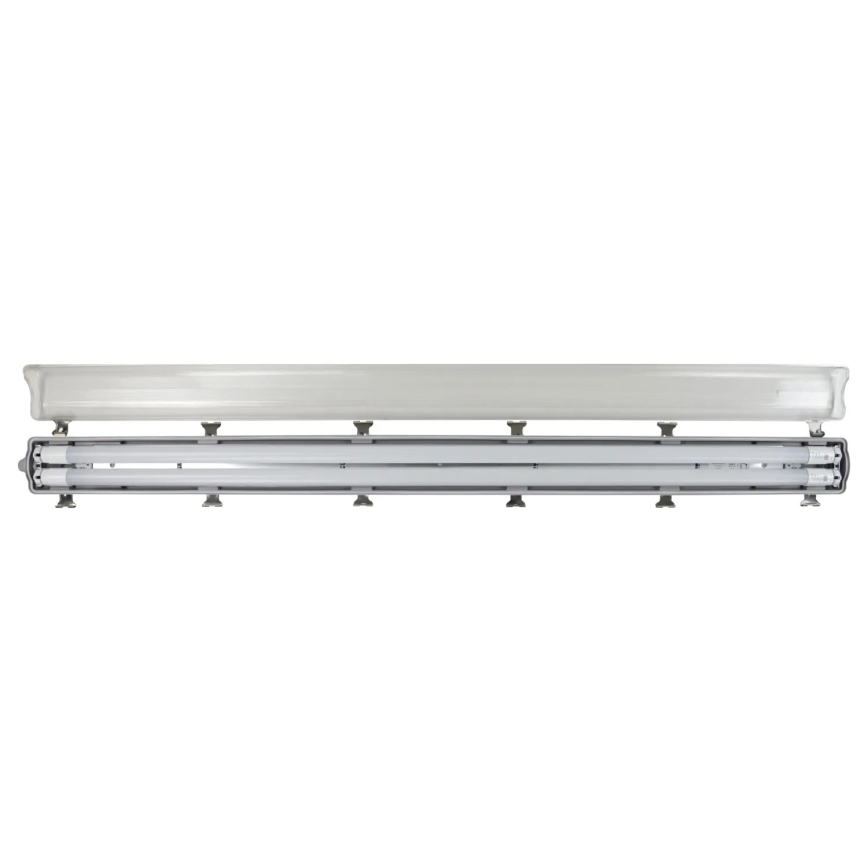 e2 elektro -LED tehniskais fluorescējošais gaismeklis CLASSIC-POWER 2xG13/18W/230V 4000K 126,8 cm IP65