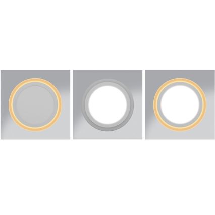 LED Piekaramo griestu gaismeklis DUO LED/6W/230V + LED/3W