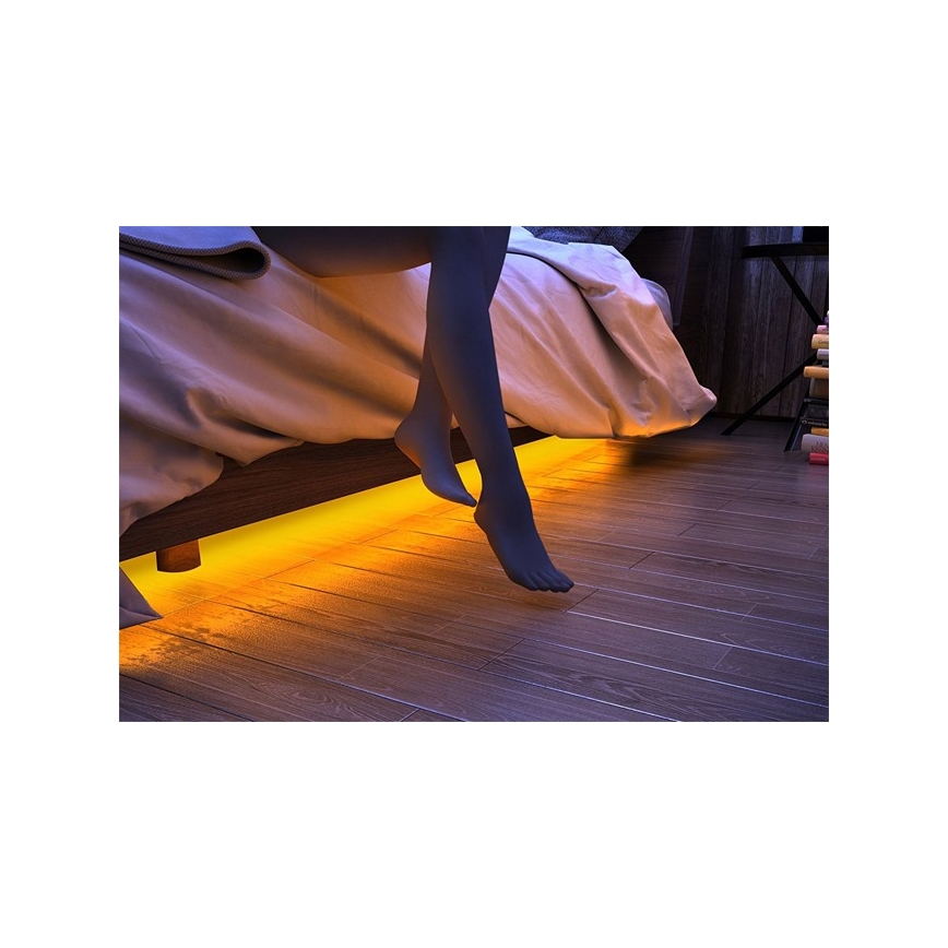 KOMPLEKTS 2x LED josla ar sensoru 1,2 m LED/3,6W/230V