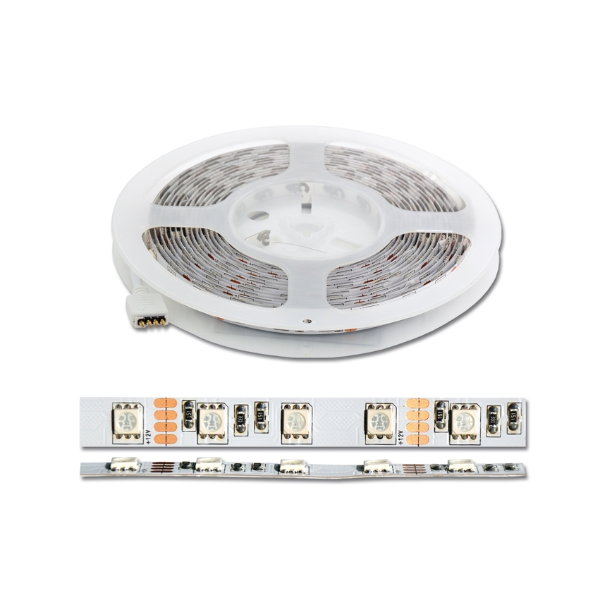LED RGB josla 5 m LED/72W/230V + tālvadības pults