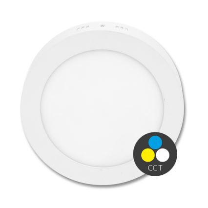 LED Griestu lampa LADA LED/12W/230V 3000/4000/6000K d. 17 cm balta