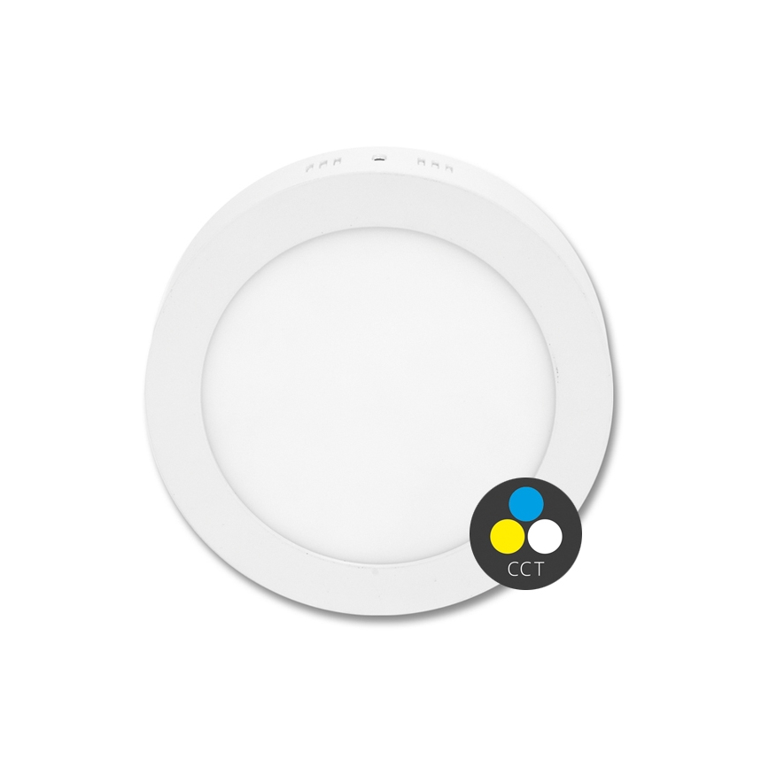 LED Griestu lampa LADA LED/18W/230V 3000/4000/6000K d. 22 cm balta