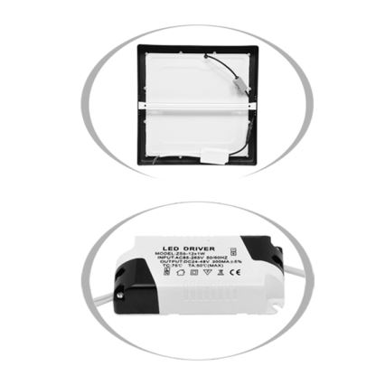 LED Griestu lampa RAFA LED/12W/230V 3000/4000/6000K 17x17 cm balta