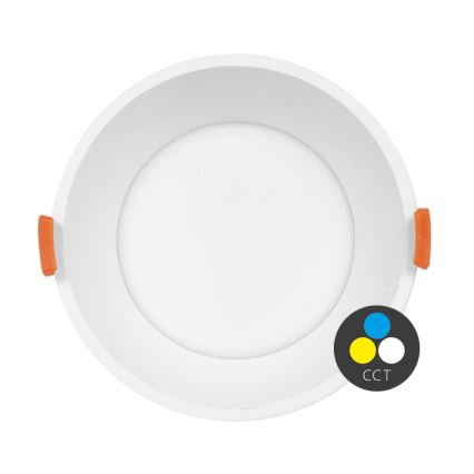 LED Iegremdējama lampa TINA LED/24W/230V 3000/4000/6500K d. 17,5 cm balta