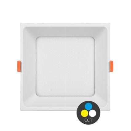 LED Iegremdējama lampa TONY LED/12W/230V 3000/4000/6500K 12x12 cm balta