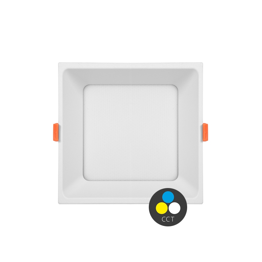 LED Iegremdējama lampa TONY LED/12W/230V 3000/4000/6500K 12x12 cm balta
