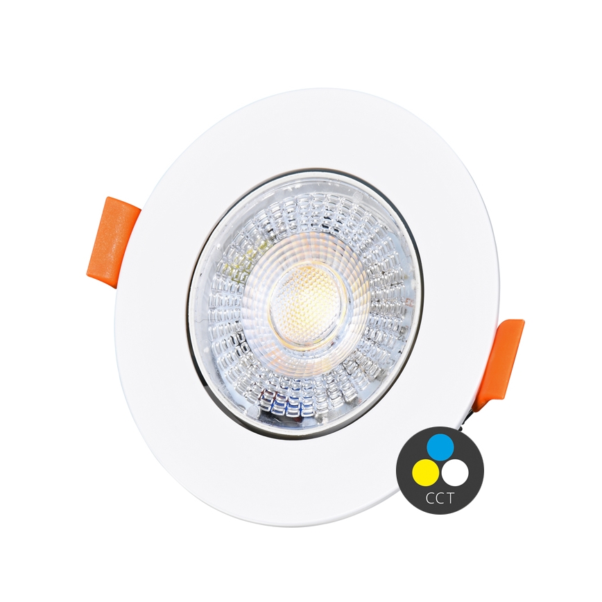 LED Aptumšojama iegremdējama lampa ZITA LED/3/5/7W/230V 3000/4000/6000K d. 9 cm balta